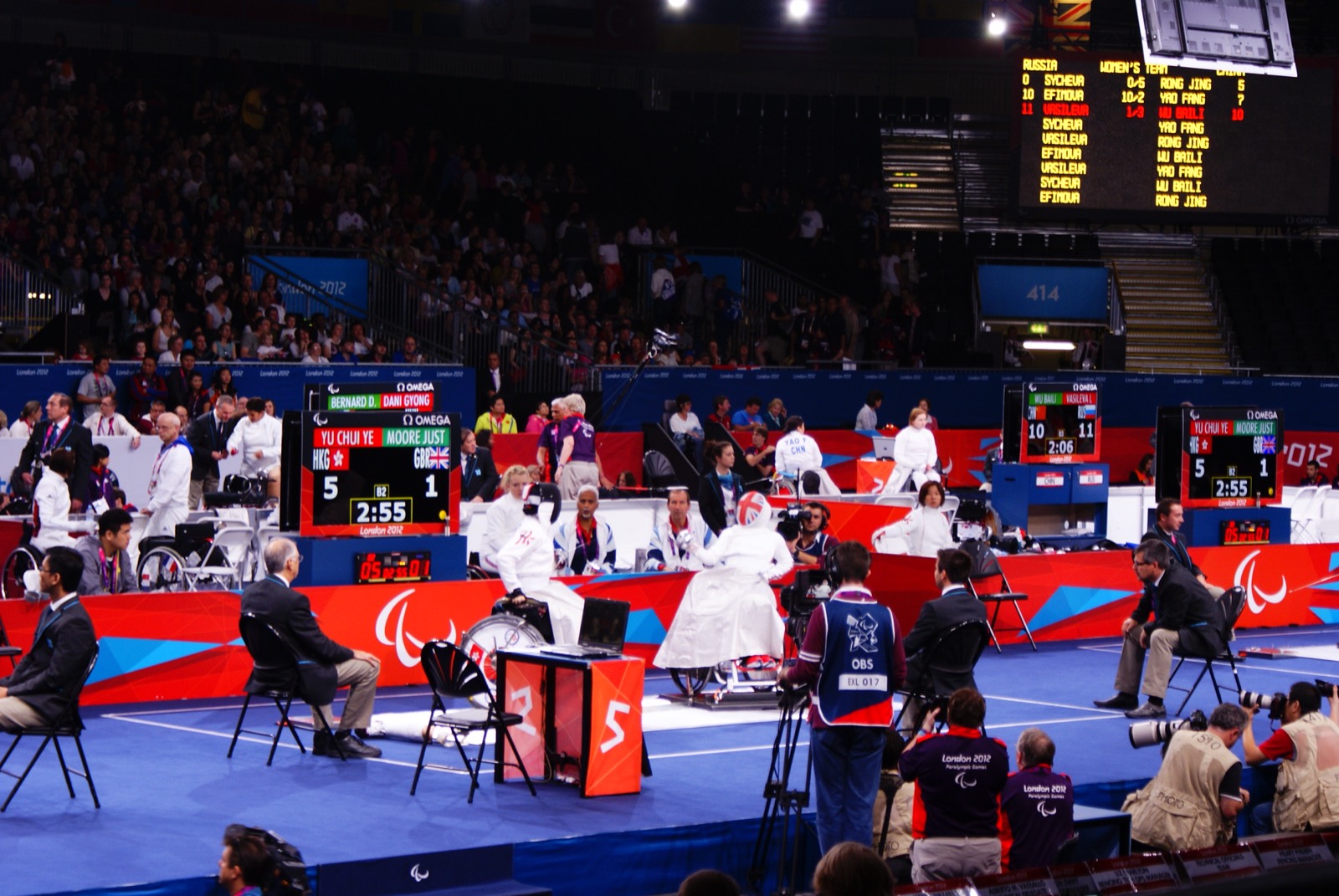 Wheelchair Fencing, London 2012 Paralympic Games